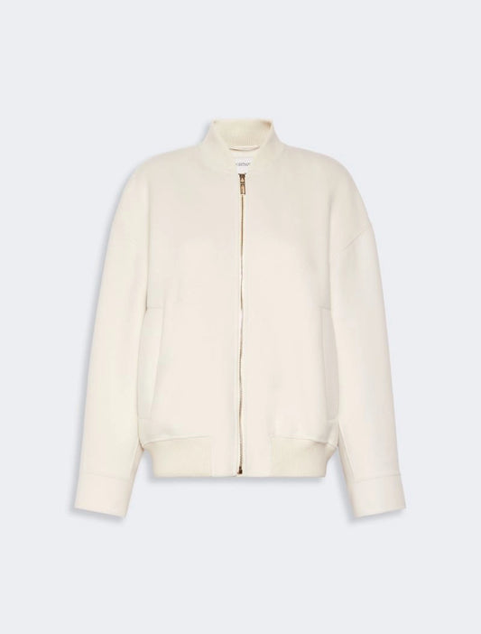 SPORTMAX GIACCONE ONDATA BIANCO