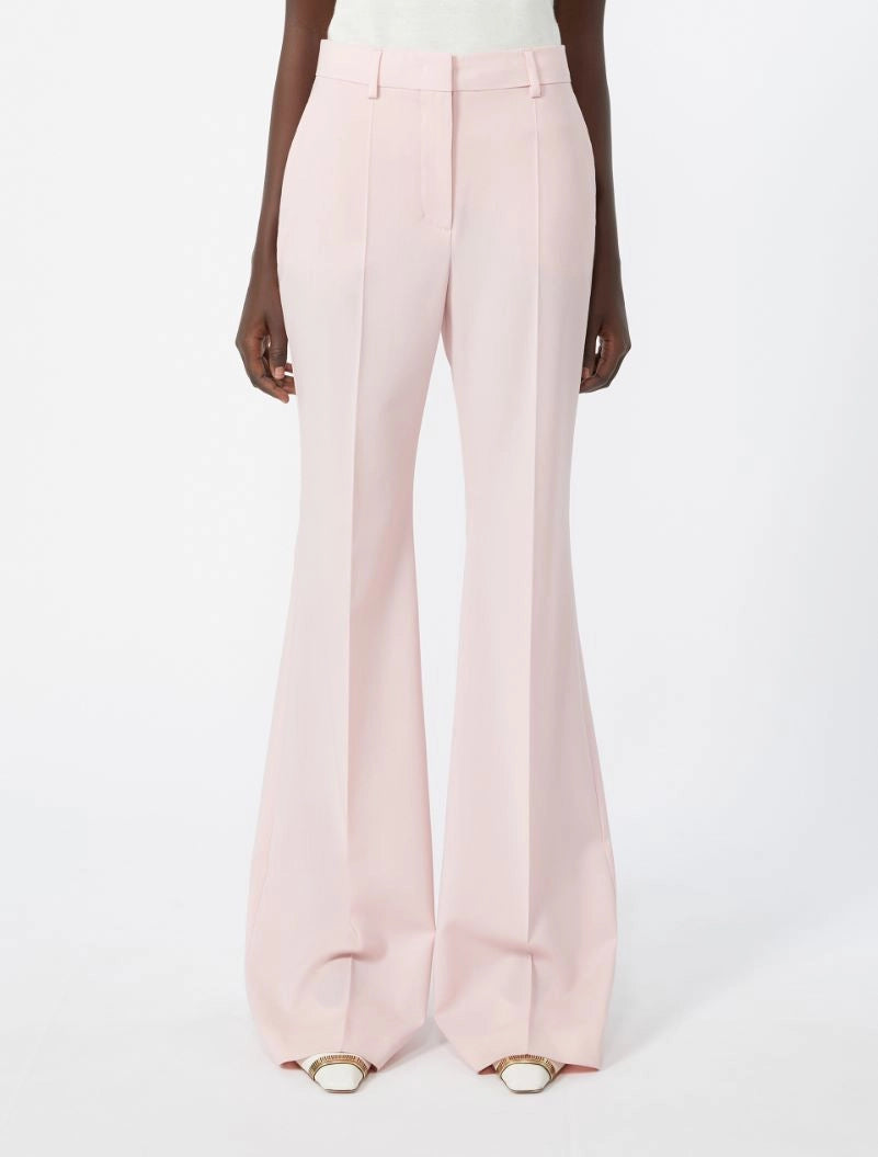 SPORTMAX PANTALONE HANGAR ROSA