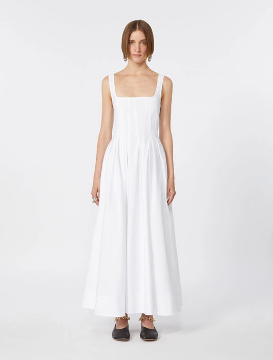 SPORTMAX ABITO GIRO BIANCO