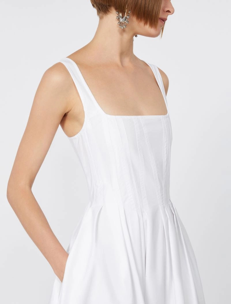 SPORTMAX ABITO GIRO BIANCO