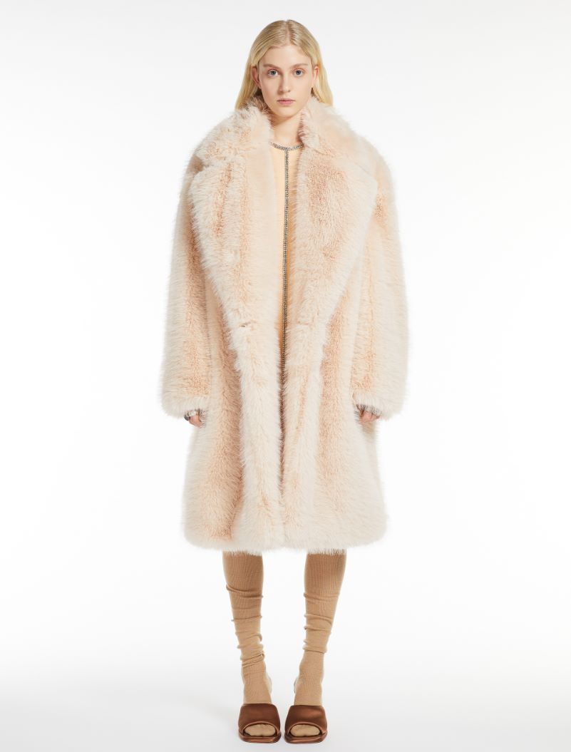 SPORTMAX CAPPOTTO MANICO ROSA