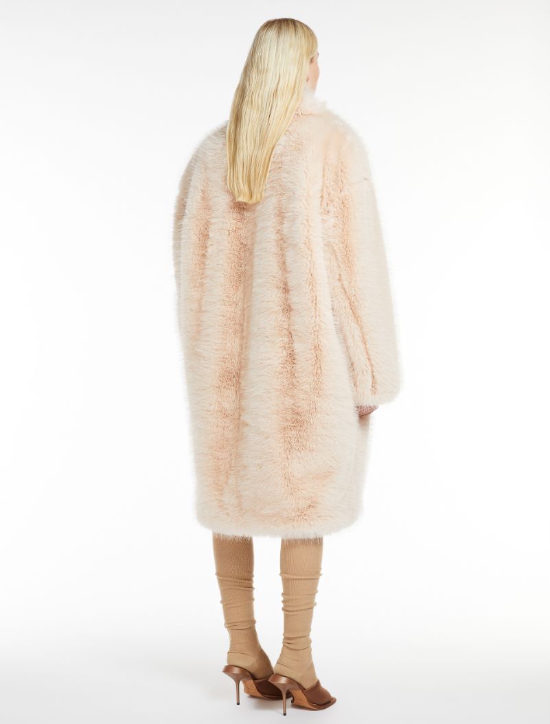 SPORTMAX CAPPOTTO MANICO ROSA