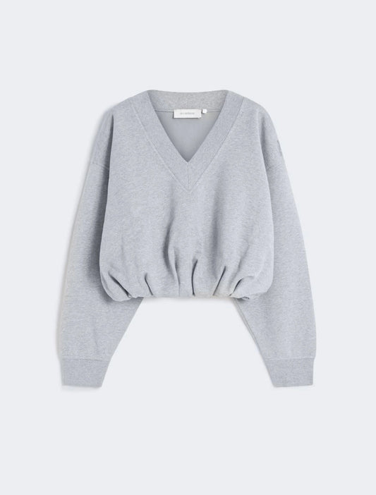SPORTMAX FELPA COLLEG GRIGIO