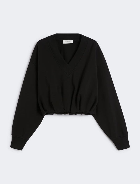 SPORTMAX FELPA COLLEG NERO