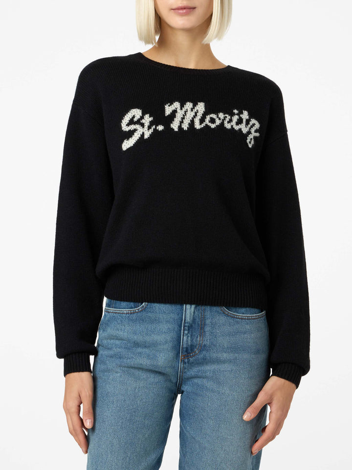 MC2 ST.BARTH MAGLIONE "ST MORITZ" BLACK
