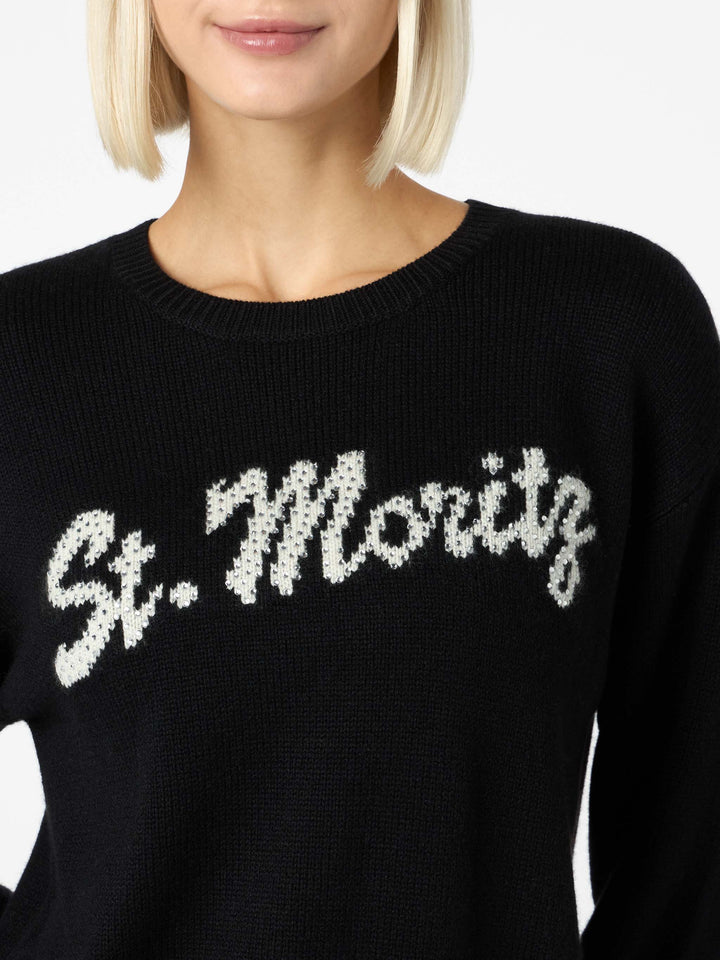 MC2 ST.BARTH MAGLIONE "ST MORITZ" BLACK