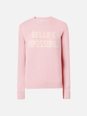MC2 ST.BARTH MAGLIONE "BELLA E IMPOSSIBILE" PINK