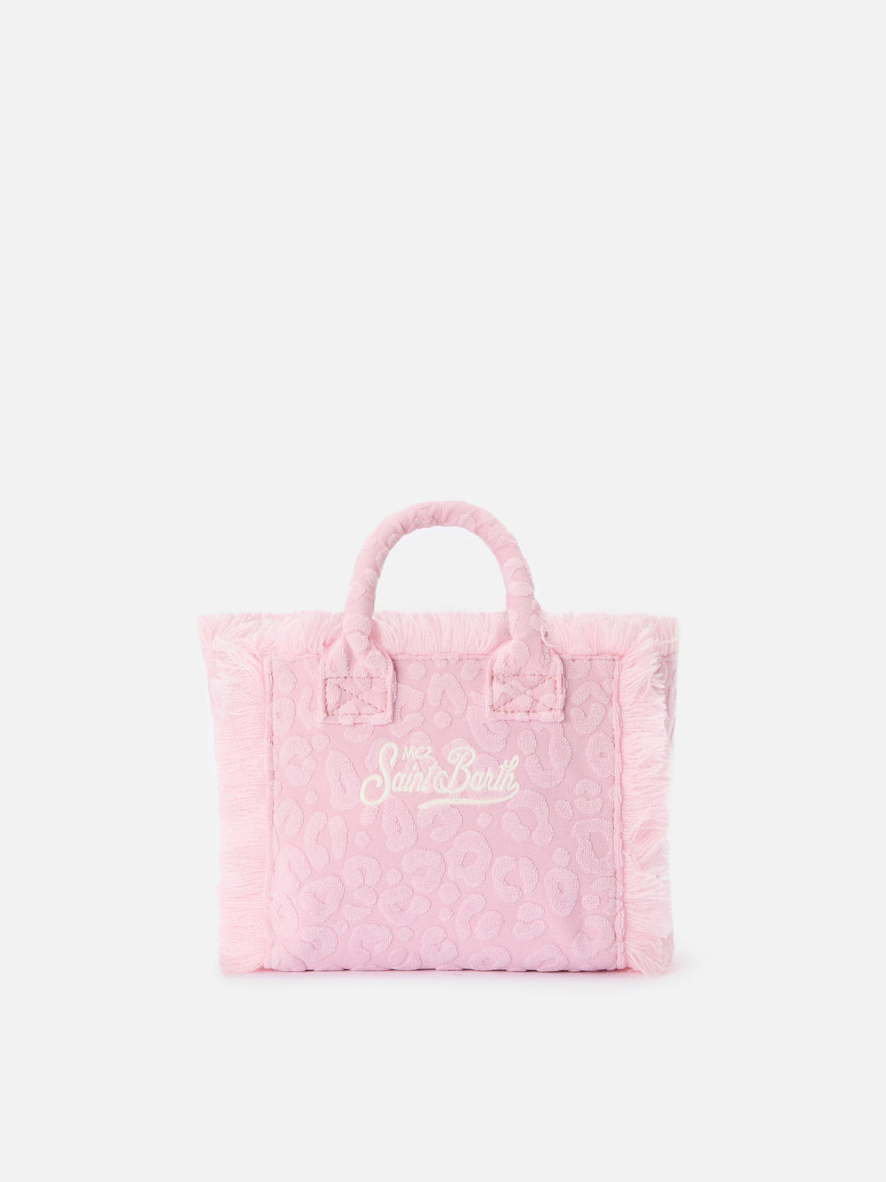 MC2 ST.BARTH VANITY BORSA MINI SPONGE TERRY ROSA