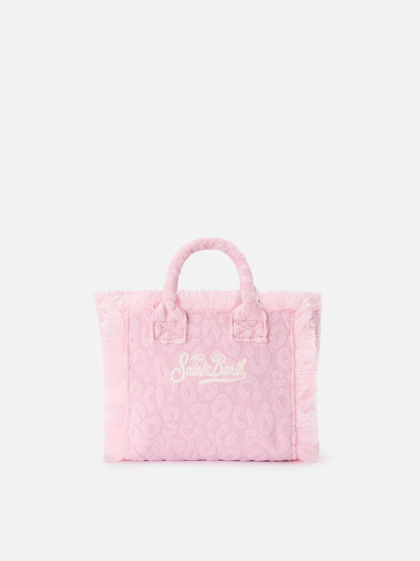 MC2 ST.BARTH VANITY BORSA MINI SPONGE TERRY ROSA