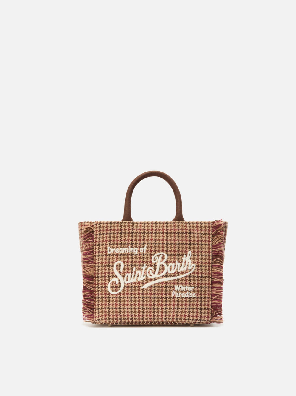 MC2 ST.BARTH BORSA VANITY MINI CHECK BROWN