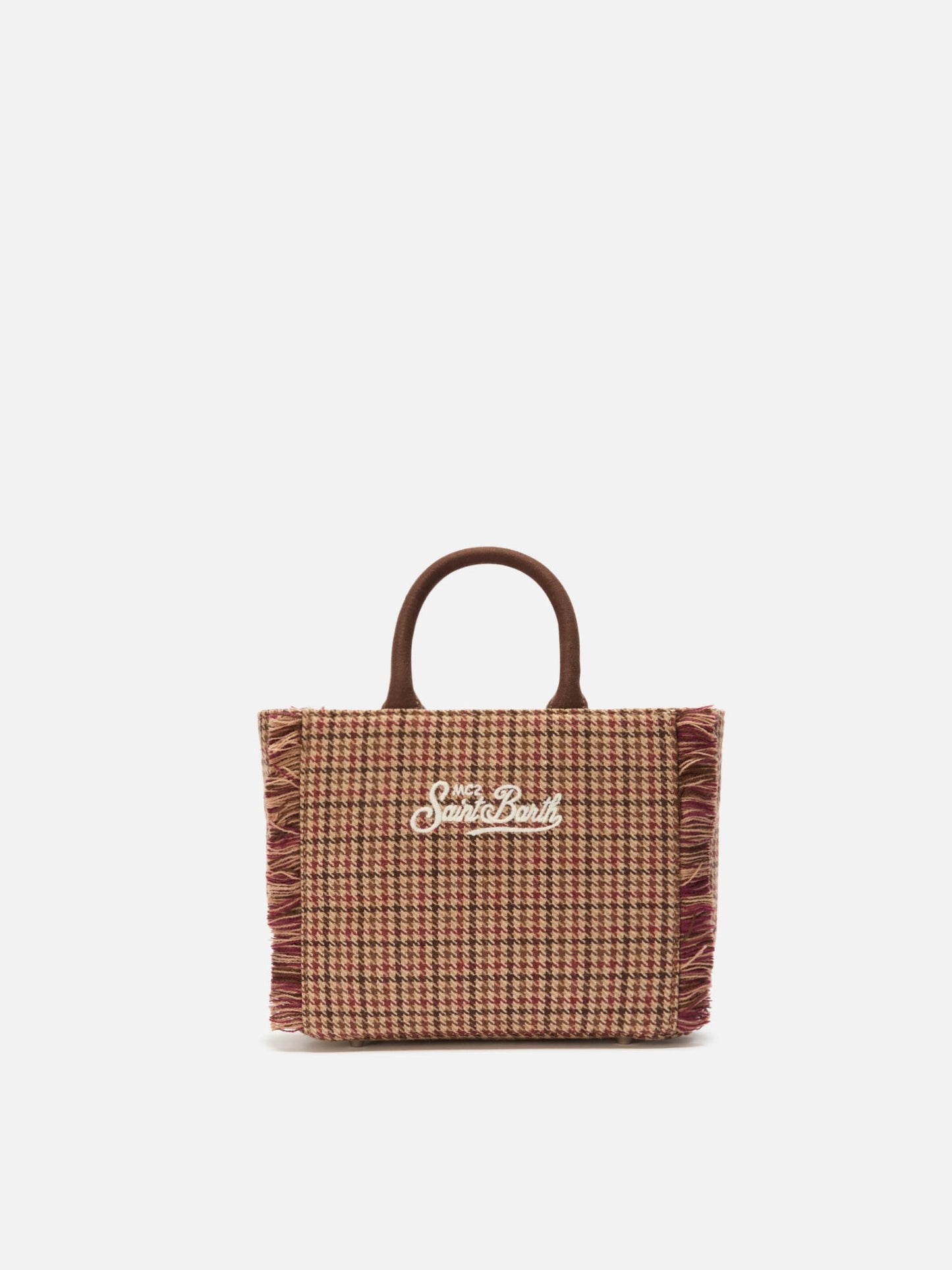 MC2 ST.BARTH BORSA VANITY MINI CHECK BROWN