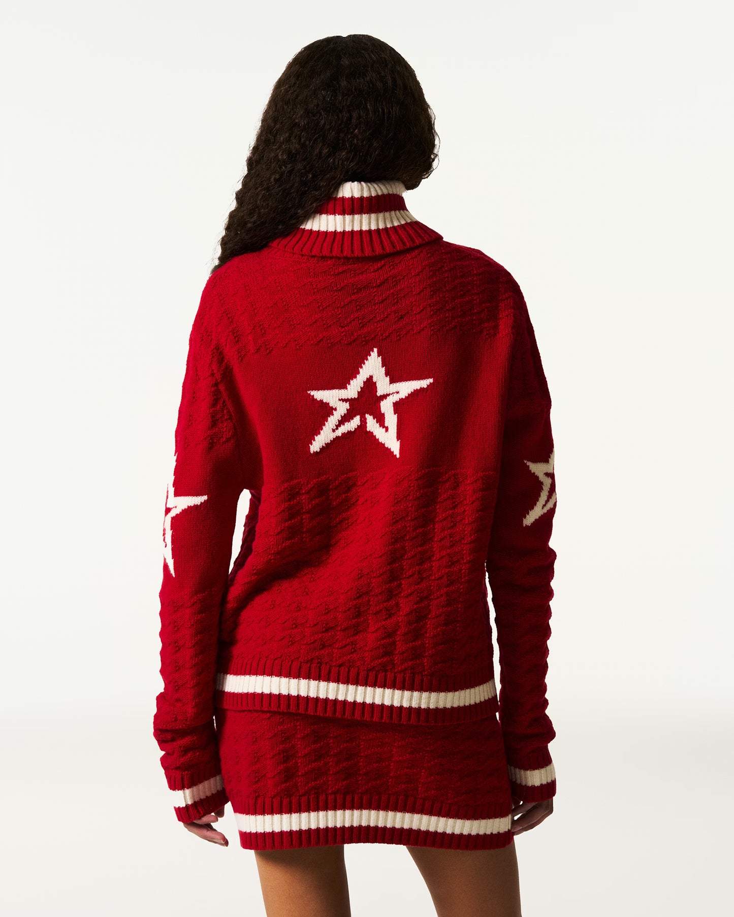 PERFECT MOMENT MAGLIONE "SKI" RED