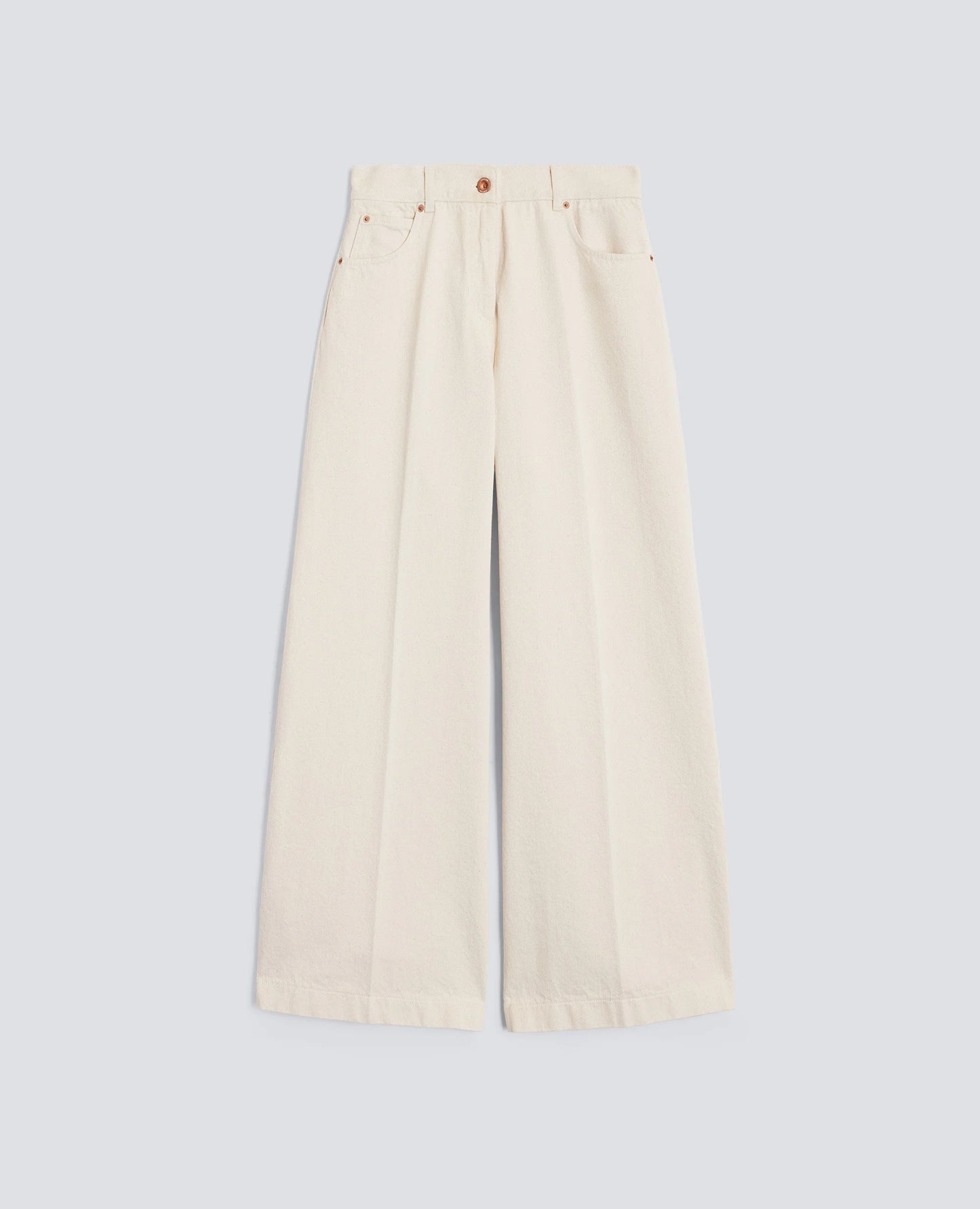 ASPESI PANTALONE DENIM AVORIO