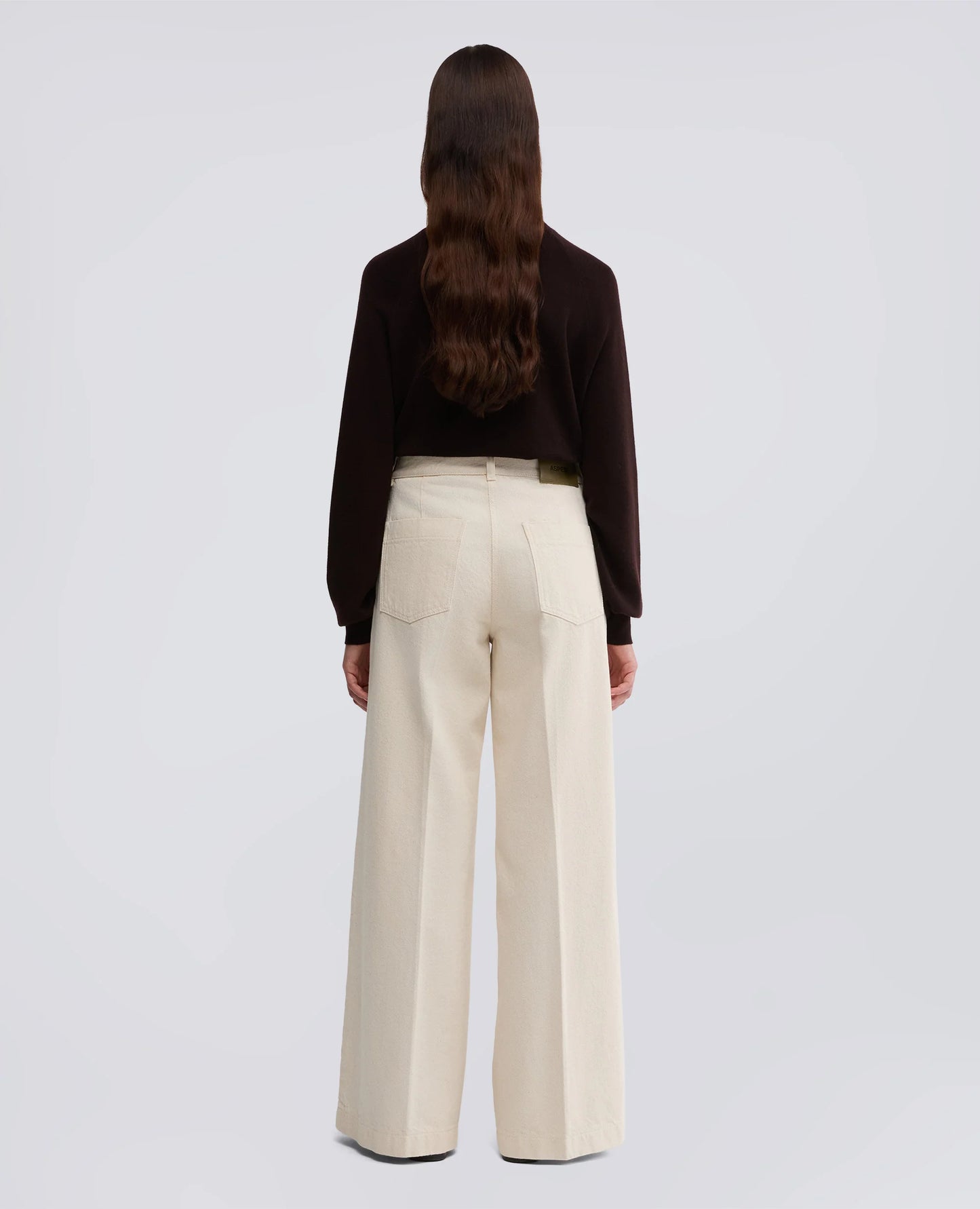 ASPESI PANTALONE DENIM AVORIO