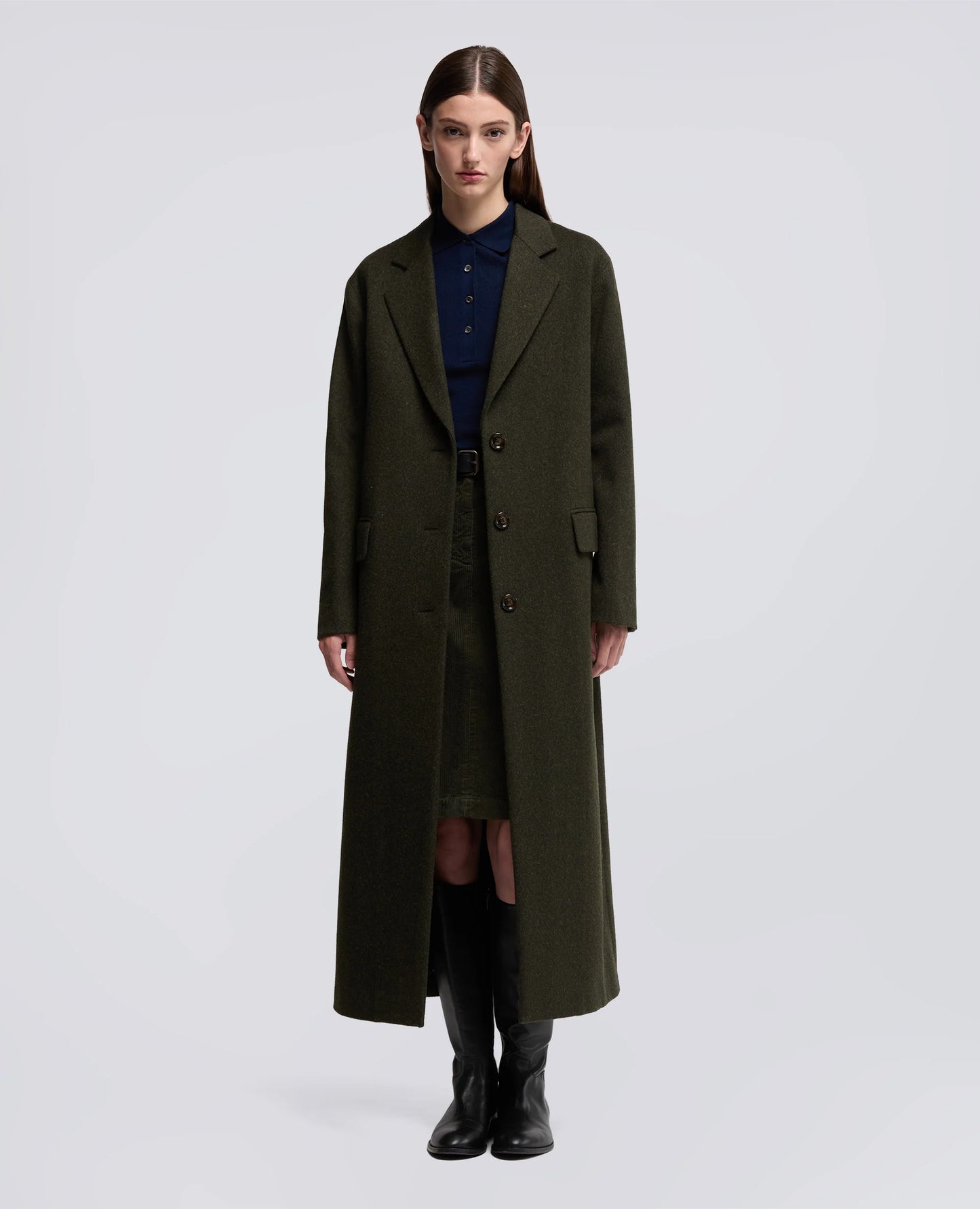 ASPESI CAPPOTTO VERDE MILITARE