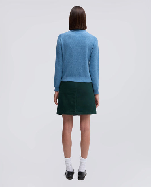 ASPESI MAGLIA POLO AZZURRO