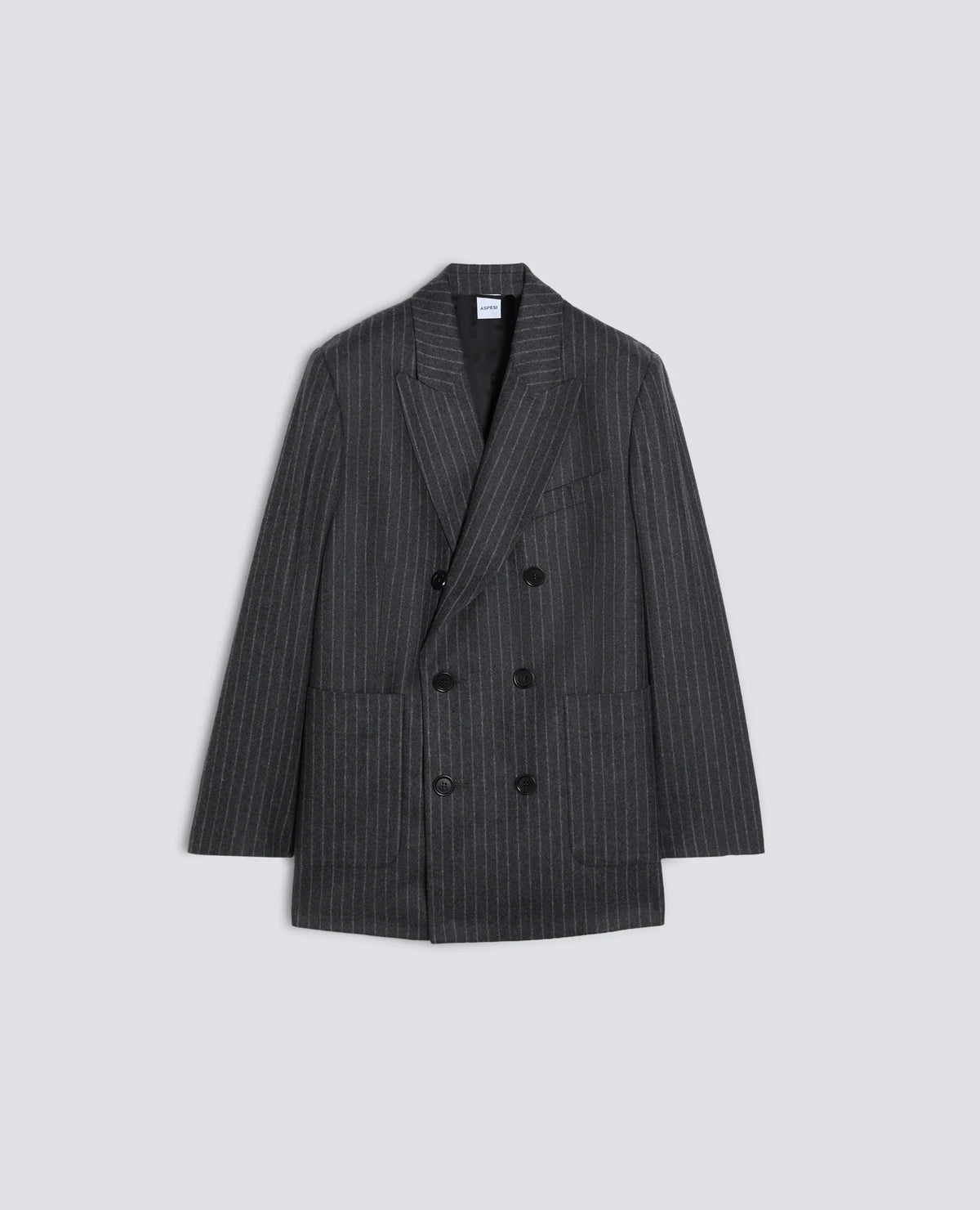 ASPESI GIACCA MOD.0956 GESSATO GRIGIO