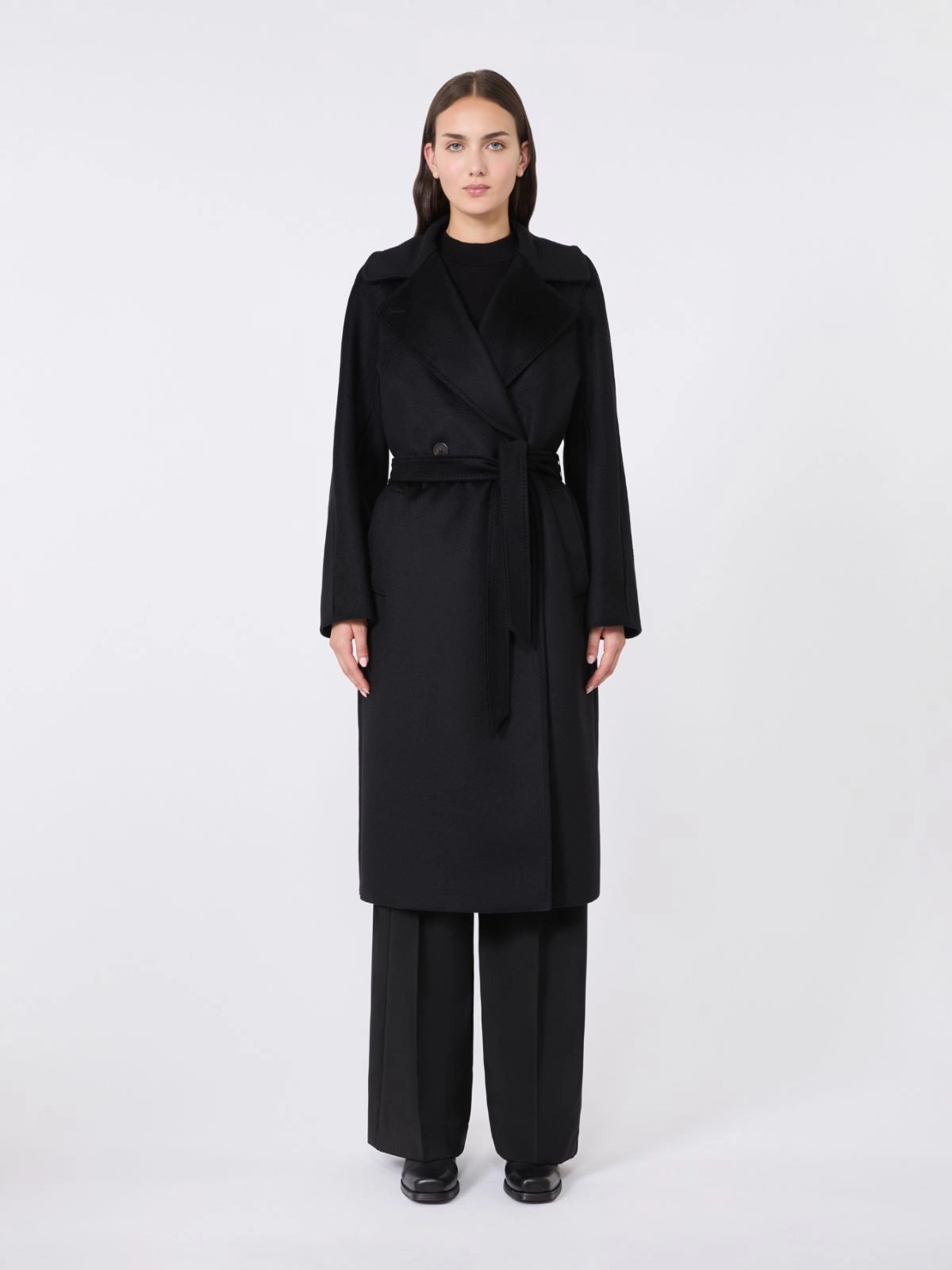 WEEKEND MAX MARA CAPPOTTO RESINA NERO