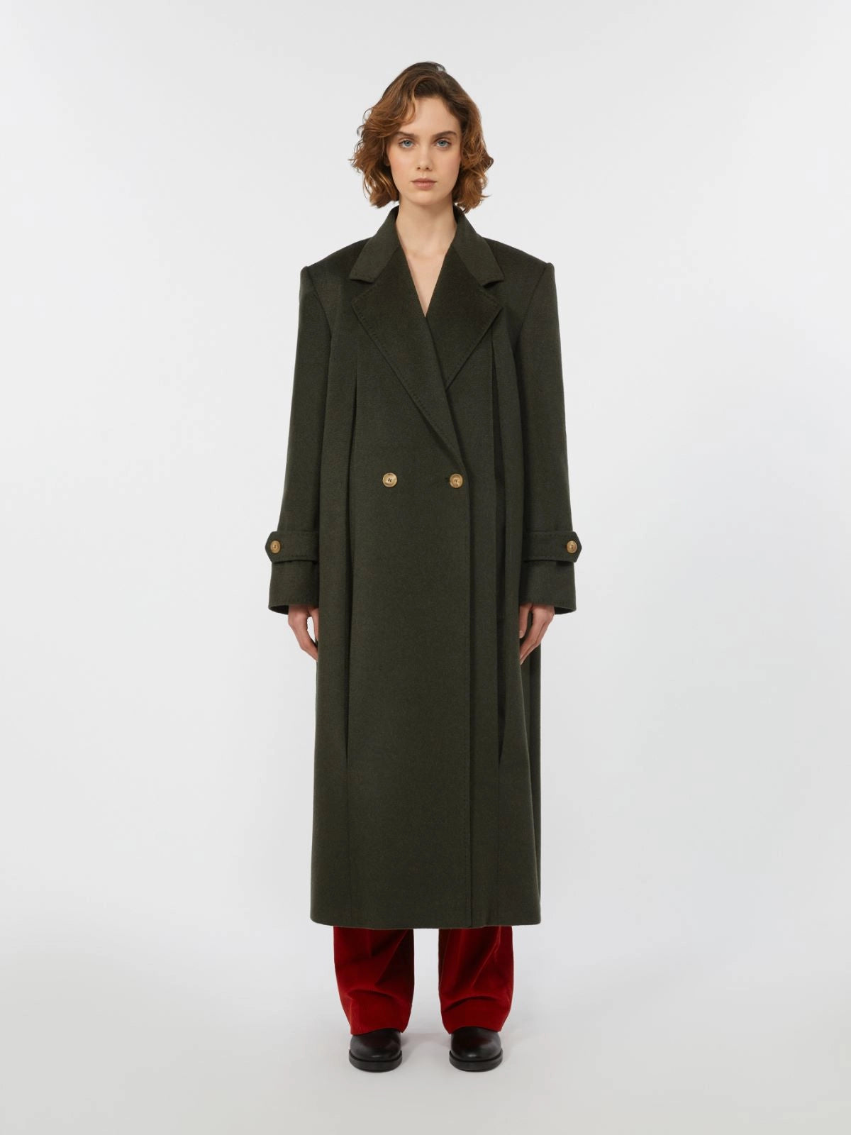 WEEKEND MAX MARA CAPPOTTO SMALTO VERDE