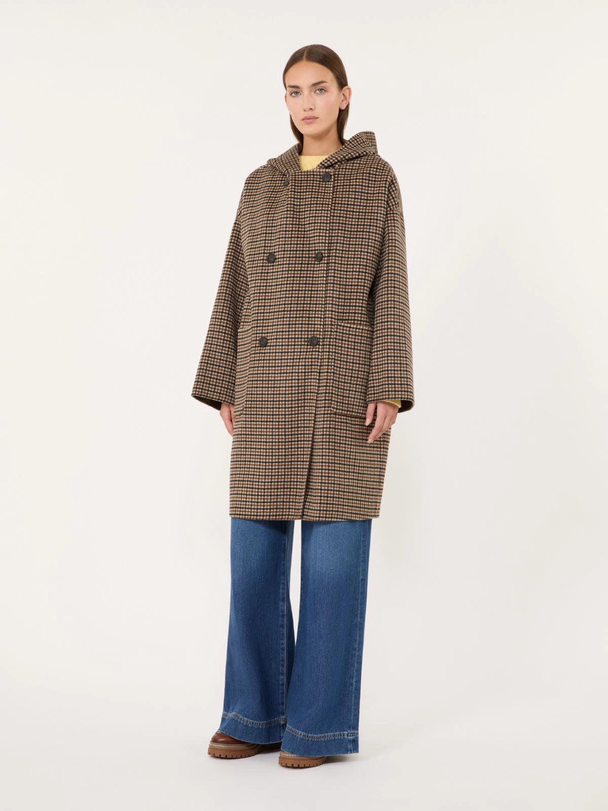 WEEKEND MAX MARA CAPPOTTO BALTA BROWN