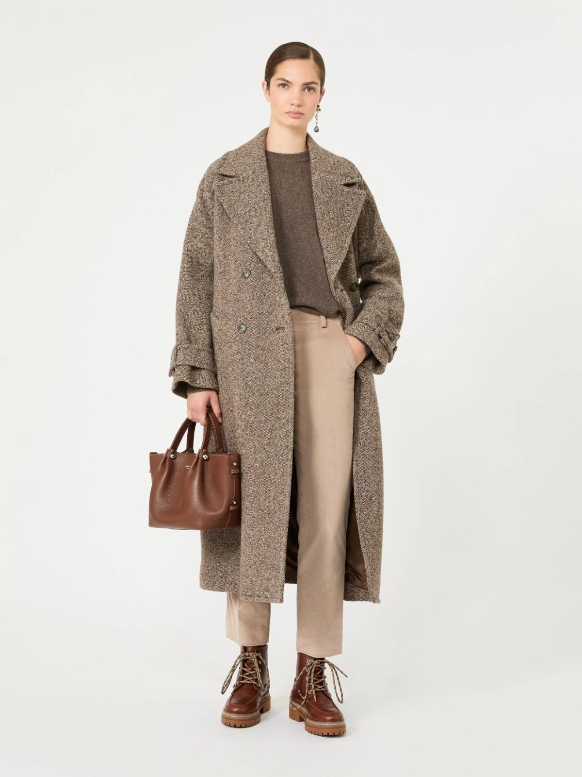 WEEKEND MAX MARA CAPPOTTO TEMA "FALSO UNITO"