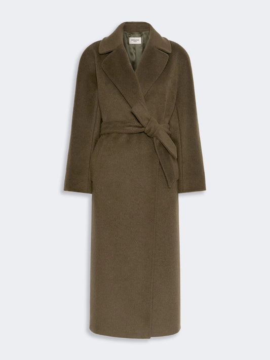WEEKEND MAX MARA CAPPOTTO TEMPERA KAKI