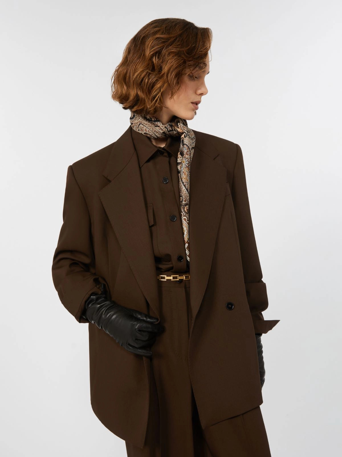 WEEKEND MAX MARA GIACCA GINSENG MARRONE