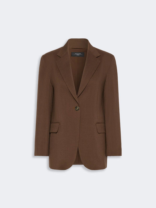 WEEKEND MAX MARA GIACCA ASTA CACAO