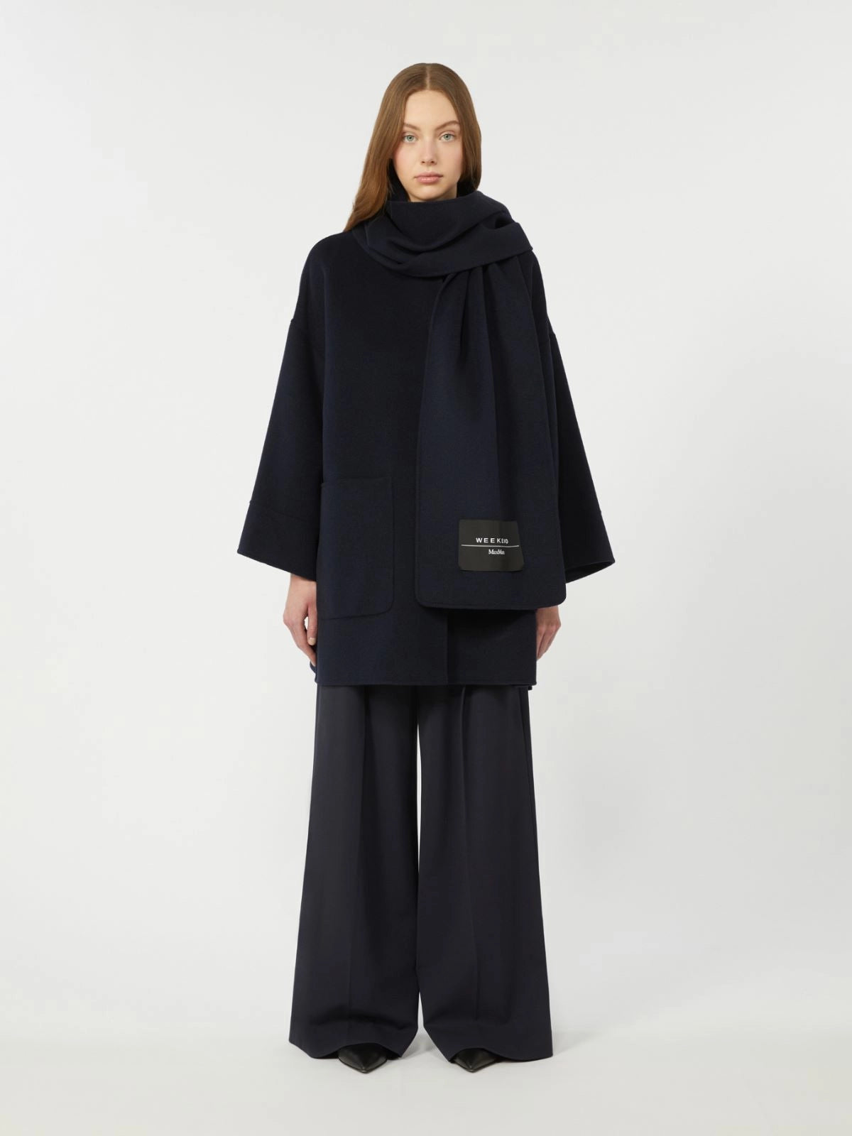 WEEKEND MAX MARA CAPPOTTO FULCRO BLU