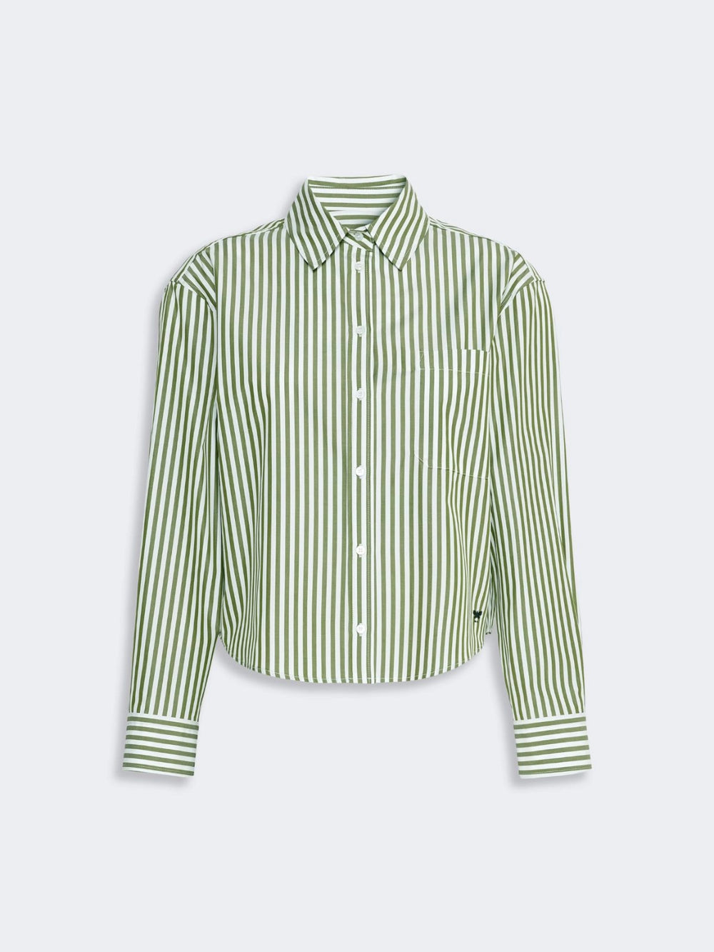 WEEKEND MAX MARA CAMICIA PANETTO RIGA VERDE