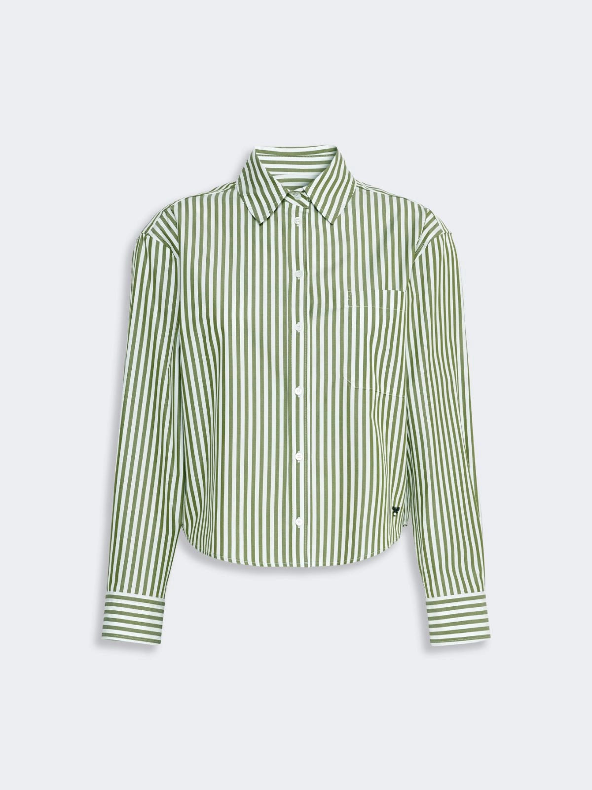 WEEKEND MAX MARA CAMICIA PANETTO RIGA VERDE