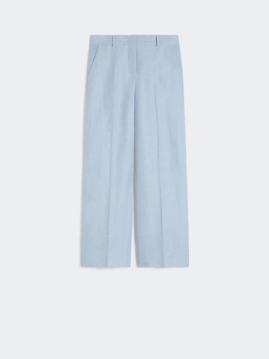 WEEKEND MAX MARA PANTALONE MALIZIA AZZURRO