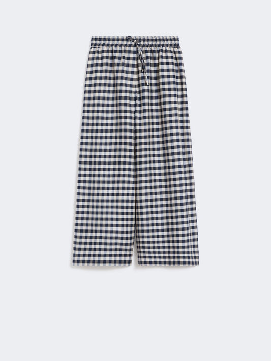 WEEKEND MAX MARA PANTALONE DONARE BLU ECRU