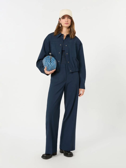 WEEKEND MAX MARA PANTALONE VISIVO BLU
