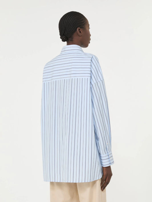 WEEKEND MAX MARA CAMICIA AMOUR RIGHE