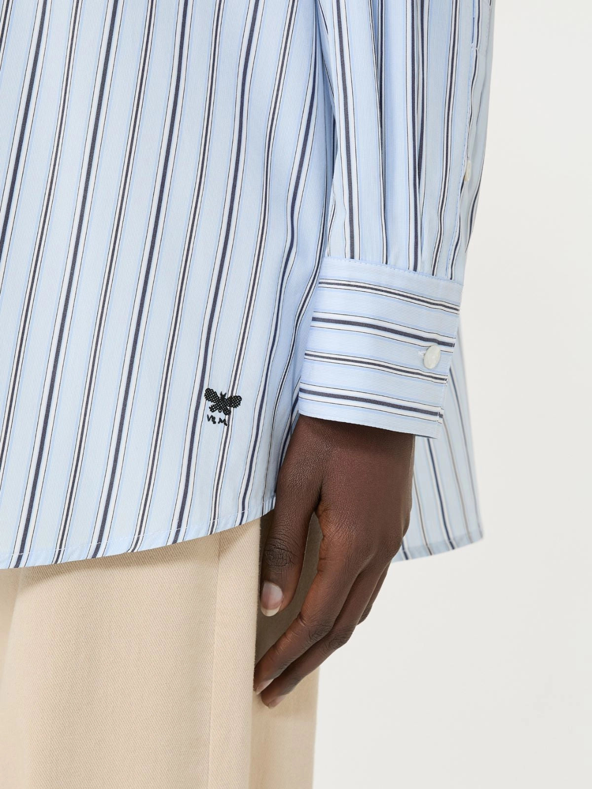 WEEKEND MAX MARA CAMICIA AMOUR RIGHE