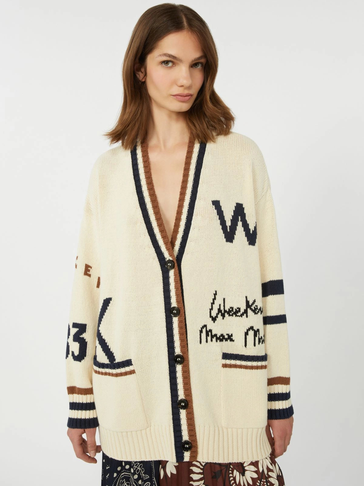 WEEKEND MAX MARA CARDIGAN BLASONE