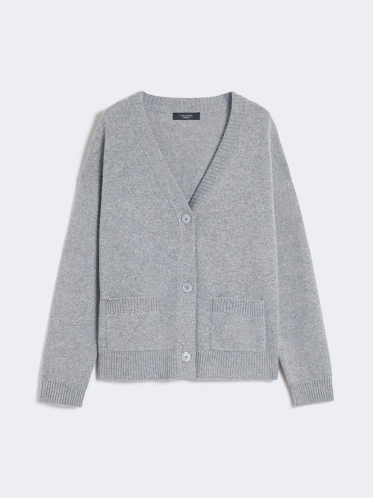 WEEKEEND MAX MARA CARDIGAN OMBRA GRIGIO