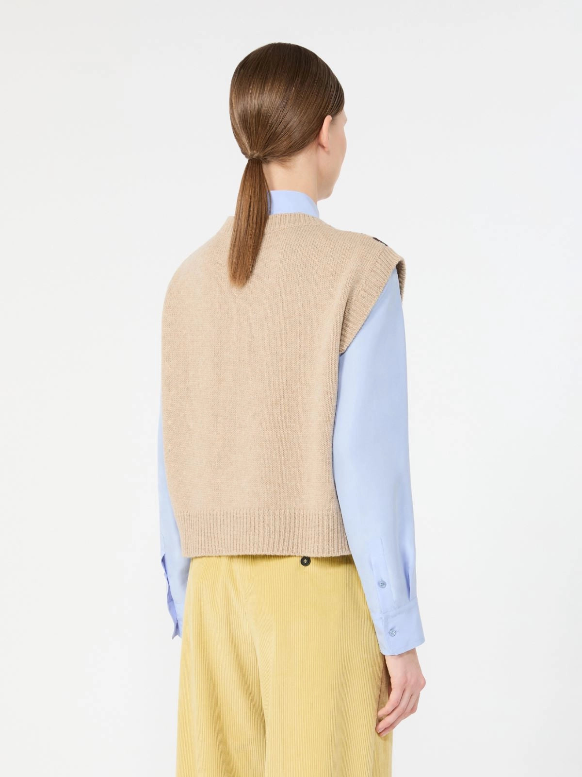 WEEKEND MAX MARA GILET SAVANA DIS. MACRO