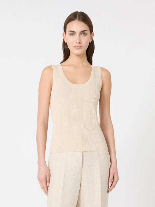 WEEKEND MAX MARA CANOTTA "COSE" INTONACO