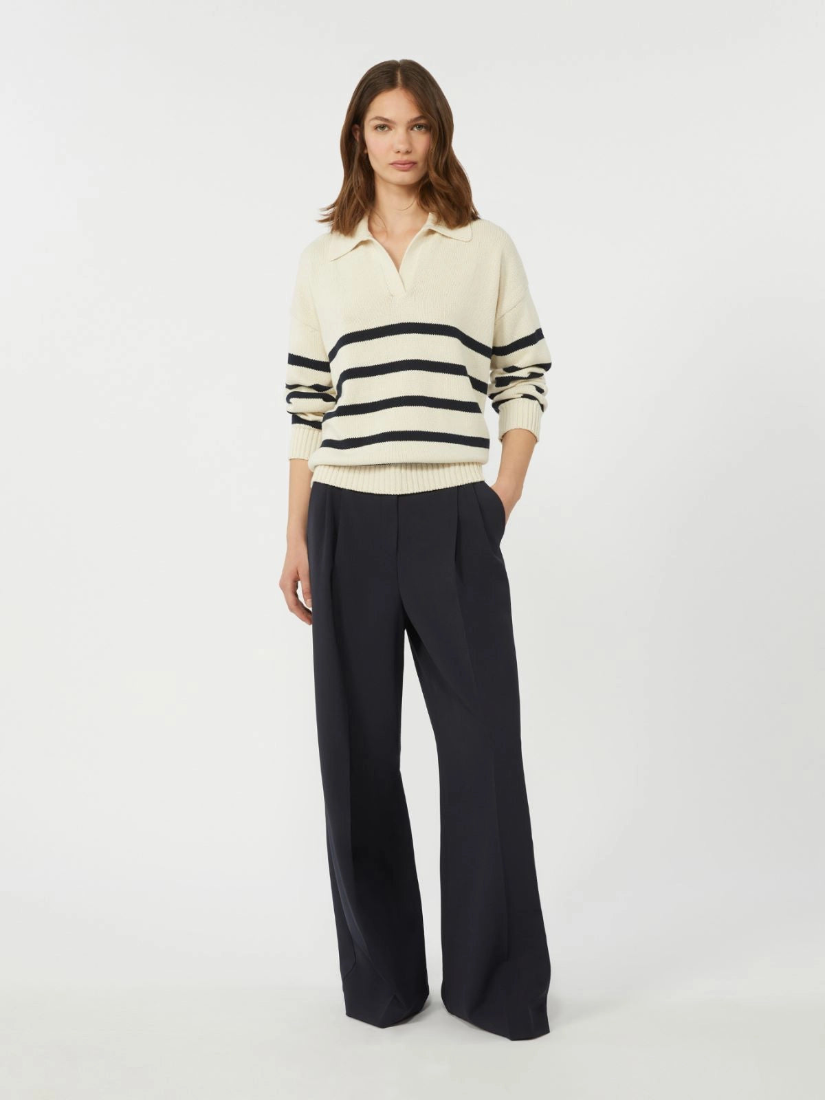 WEEKEND MAX MARA MAGLIA PANFILO RIGA  BLU