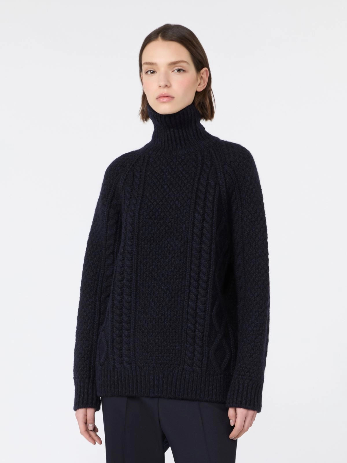 WEEKEND MAX MARA MAGLIONE SARONG BLU