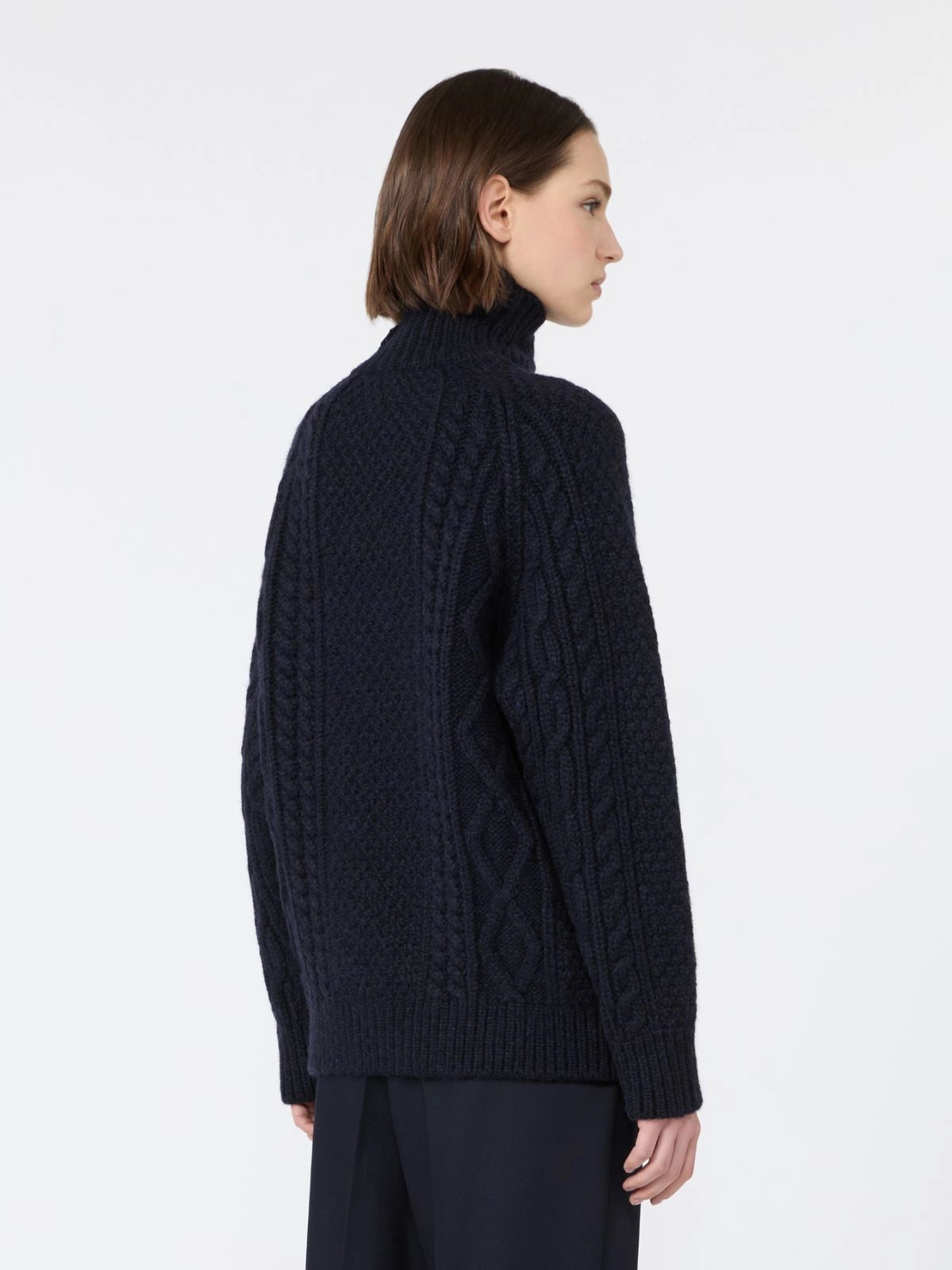 WEEKEND MAX MARA MAGLIONE SARONG BLU