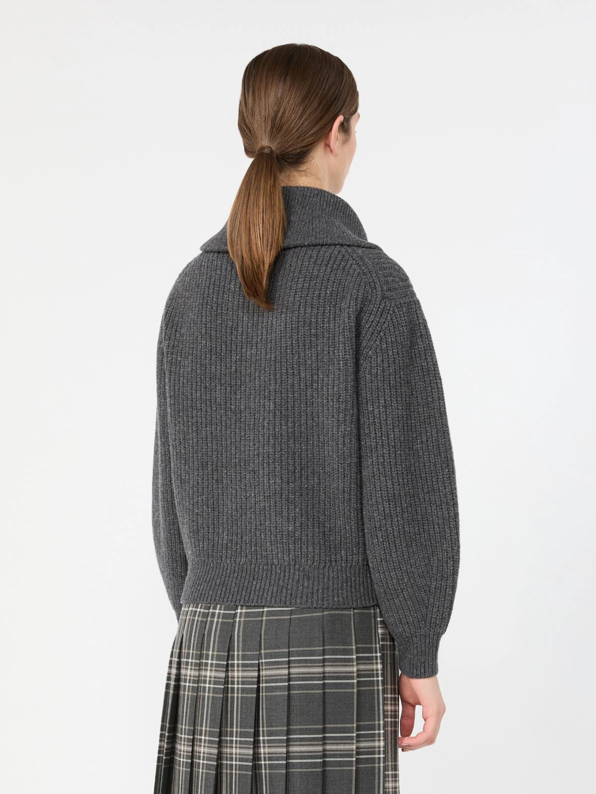 WEEKEND MAX MARA MAGLIA LASER ANTRACITE
