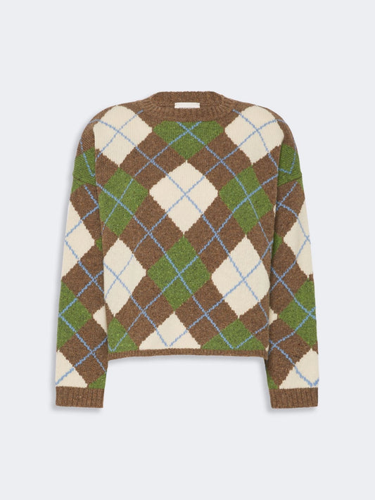 WEEKEND MAX MARA MAGLIONE VASAIO MARRON GLACE'