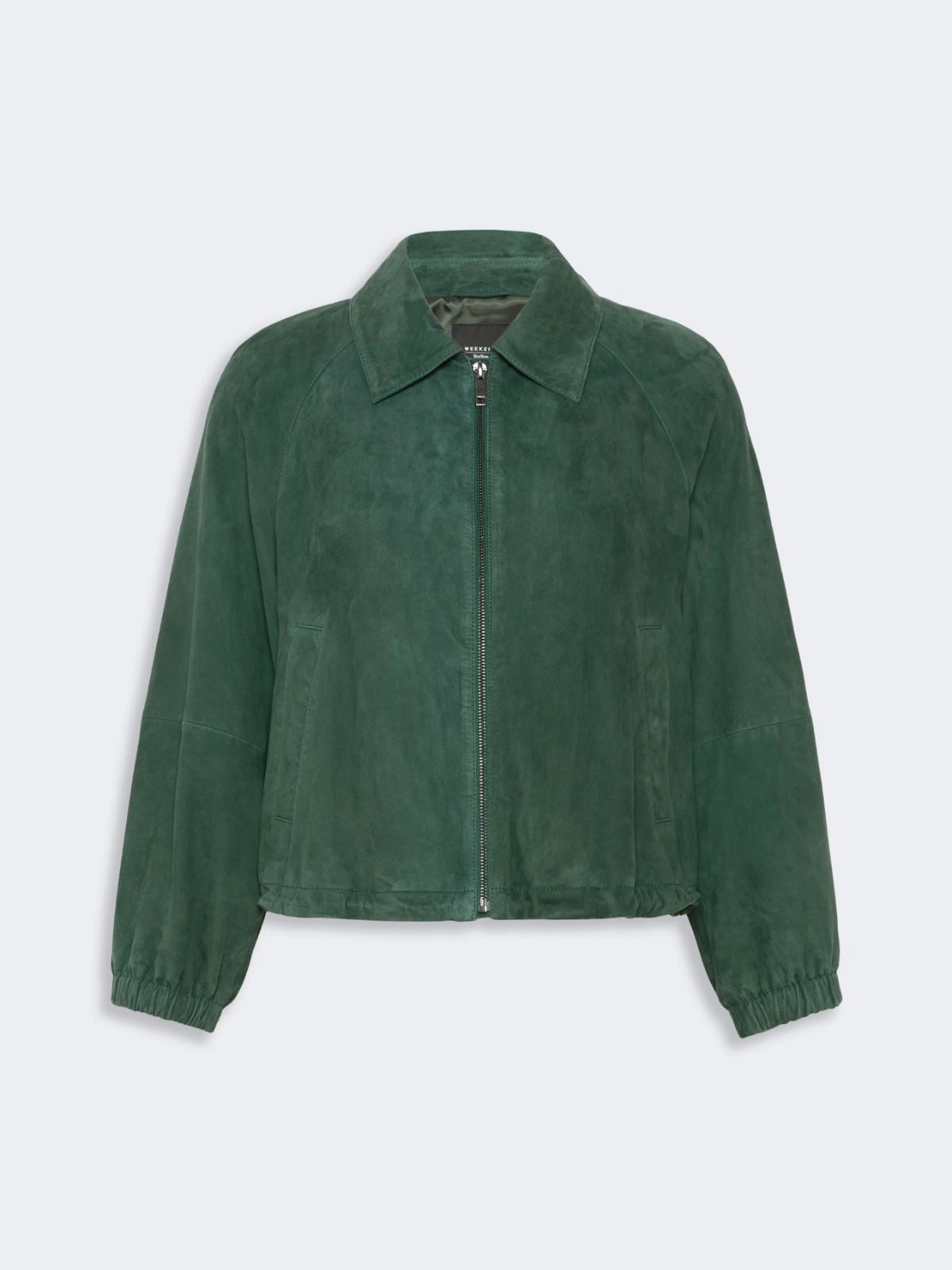 WEEKEND MAX MARA GIUBBINO ZUPPA  SUEDE VERDE