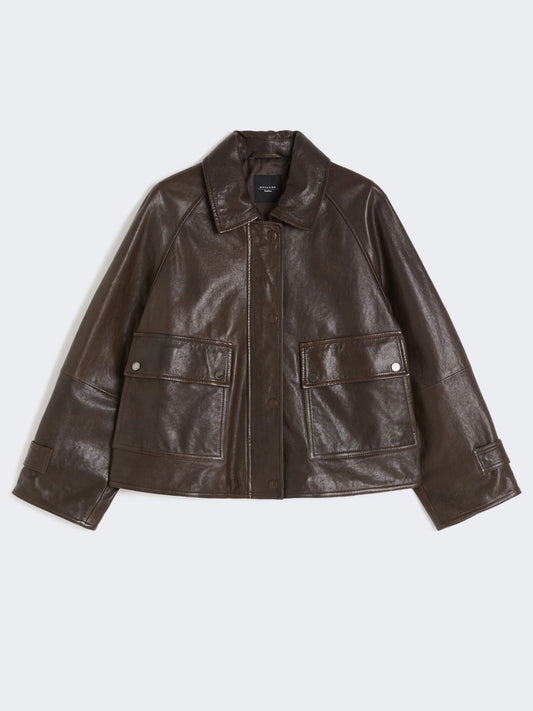 WEEKEND MAX MARA GIACCA BERBICE  EBANO