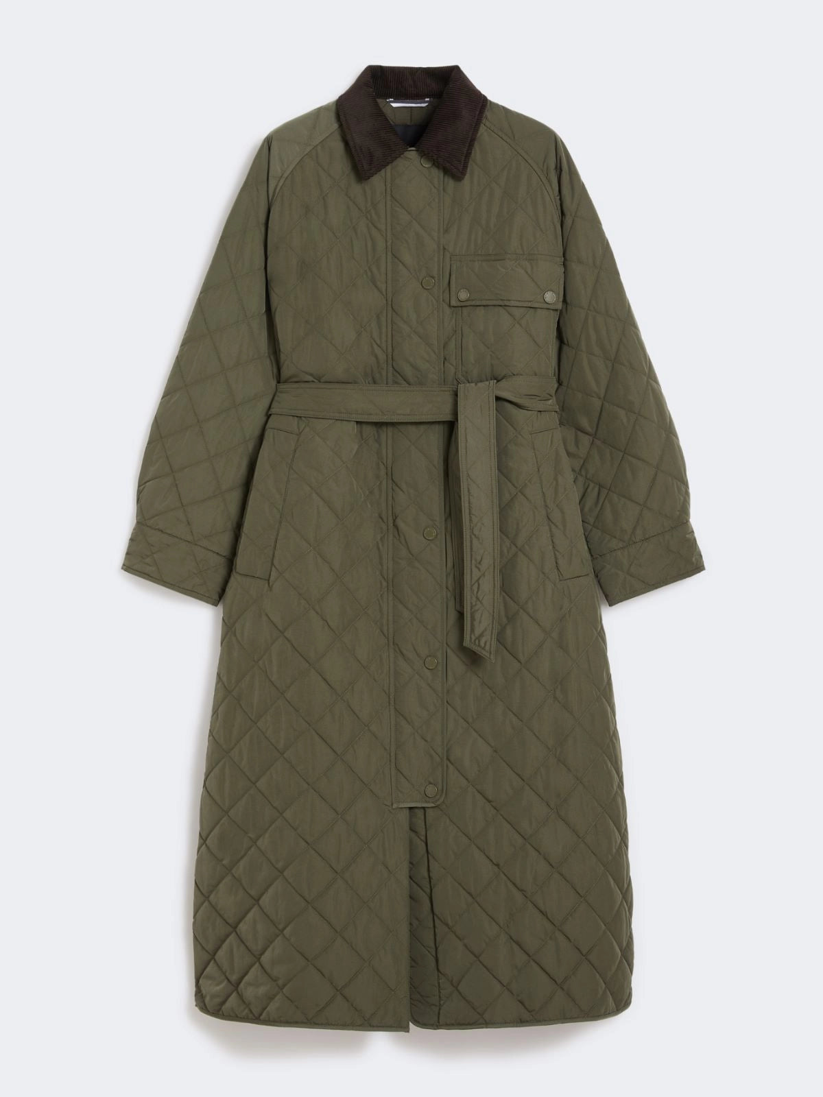 WEEKEND MAX MARA CAPPOTTO IMBOTTITO COCCOLE KAKI