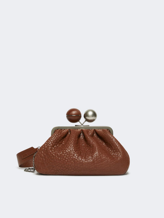 WEEKEND MAX MARA BORSA PASTICCINO LECITO CUOIO