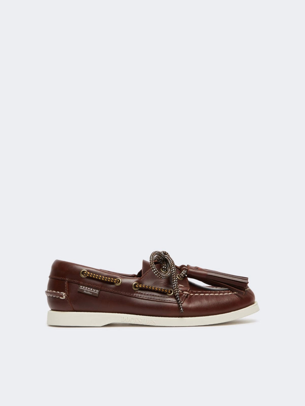WEEKEND MAX MARA MOCASSINO DOCKSIDE2 MARRONE